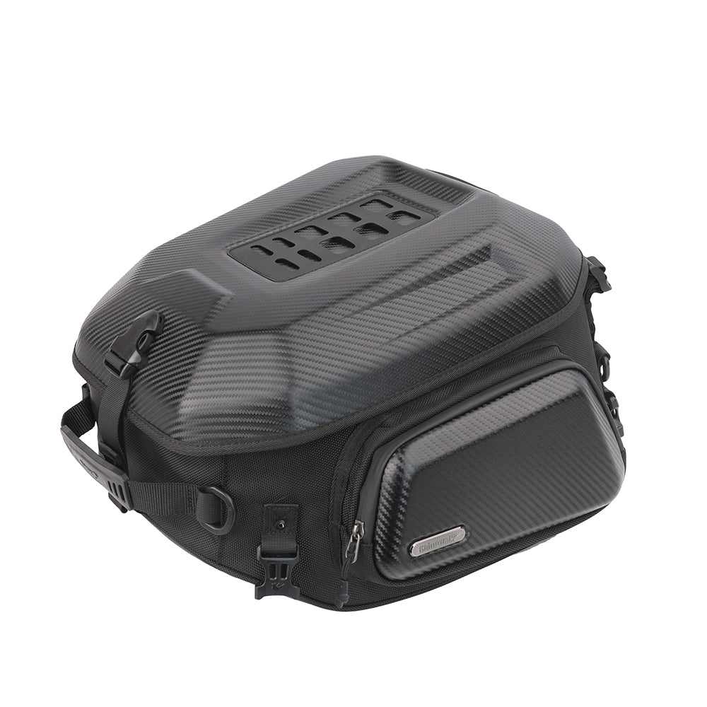 Rhinowalk 23-35L Waterproof Hard Shell Motorcycle Tail Bag