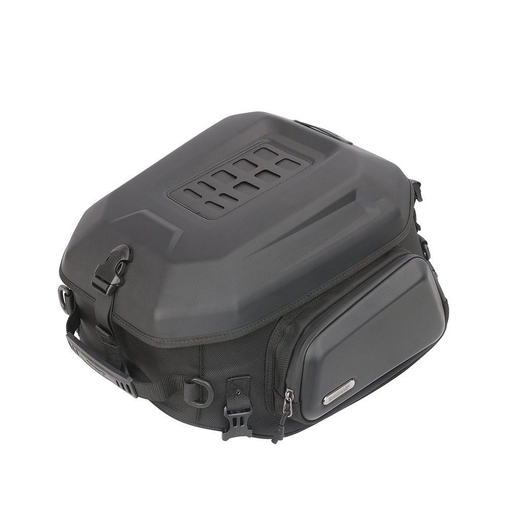 Rhinowalk 23-35L Waterproof Hard Shell Motorcycle Tail Bag
