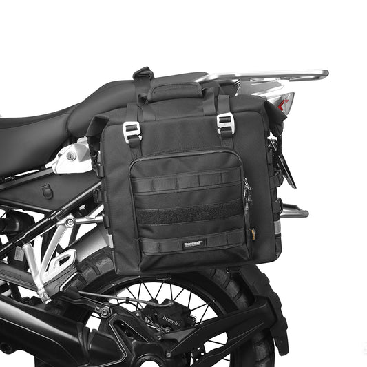 Rhinowalk 25-32L Motorcycle Side & Saddle Bag with Inner Support