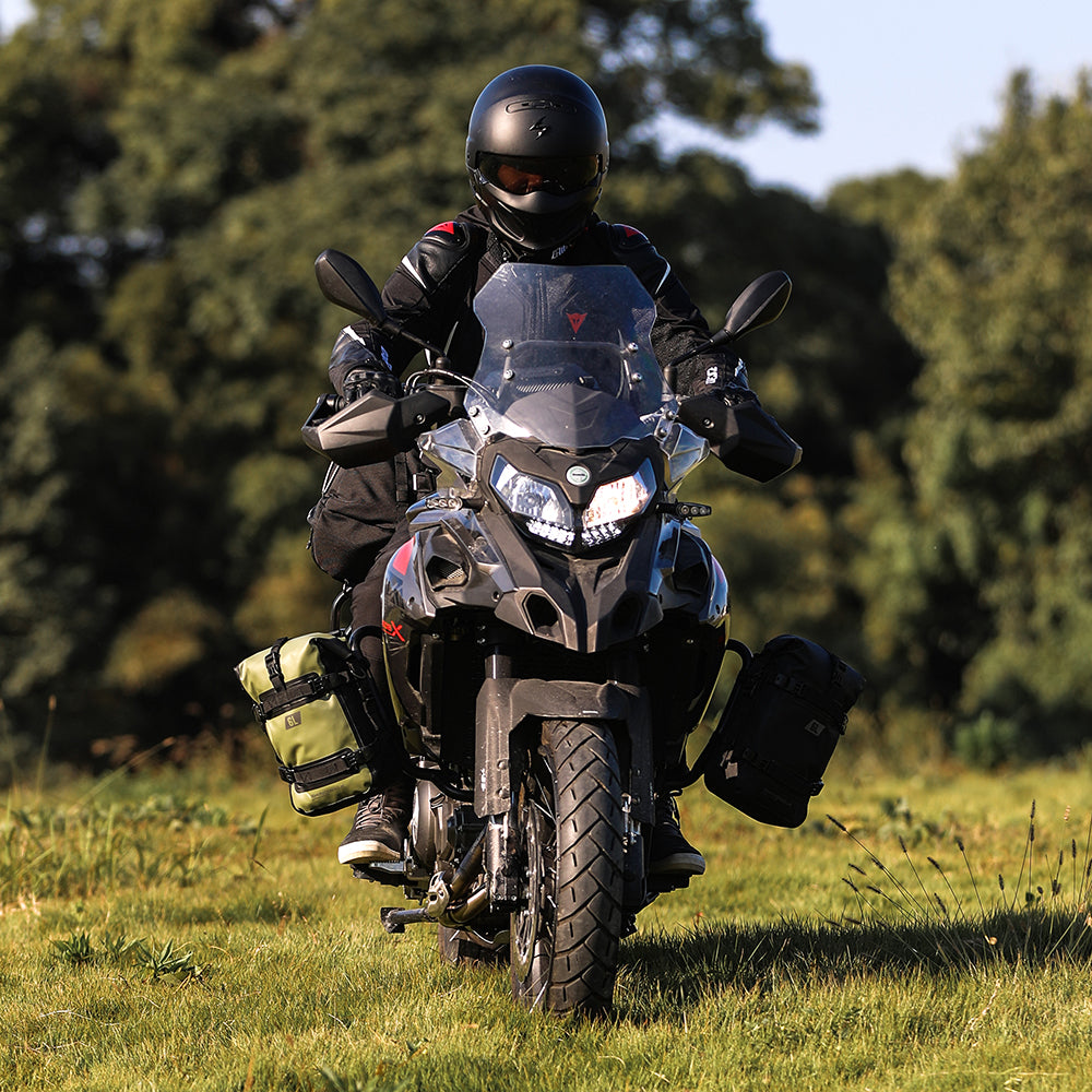 Rhinowalk 6L Waterproof Motorcycle Front Bumper & Tail Side Bag