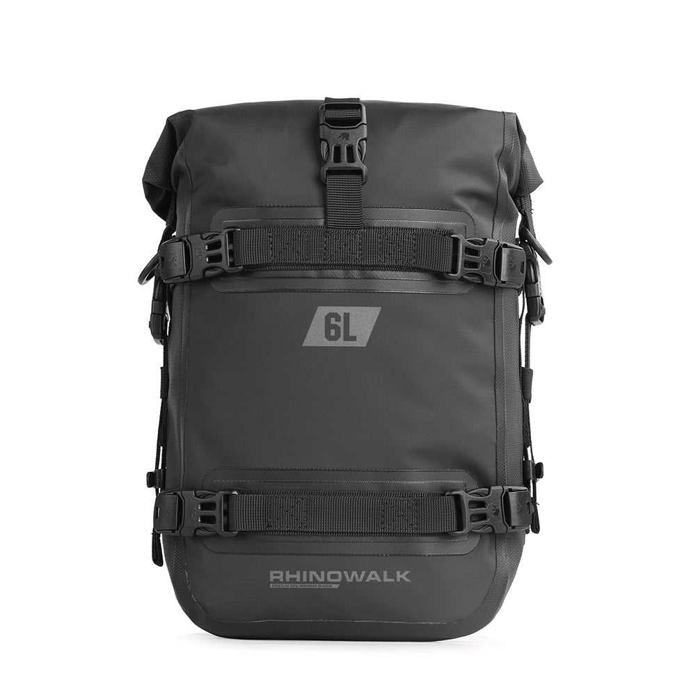 Rhinowalk 6L Waterproof Motorcycle Front Bumper & Tail Side Bag