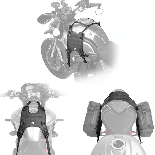 Rhinowalk Universal Motorcycle Tank/Bumper Saddle Bag Mounting Base