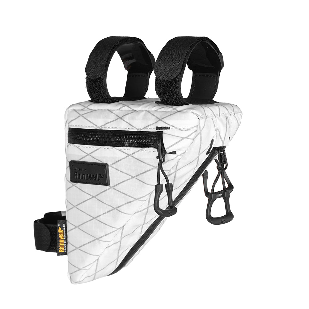 Rhinowalk Waterproof Bicycle Frame Bag - 0.9L Triangle Bike Bag - Triangle Bike Storage Bag with Zippers & Velcro Straps
