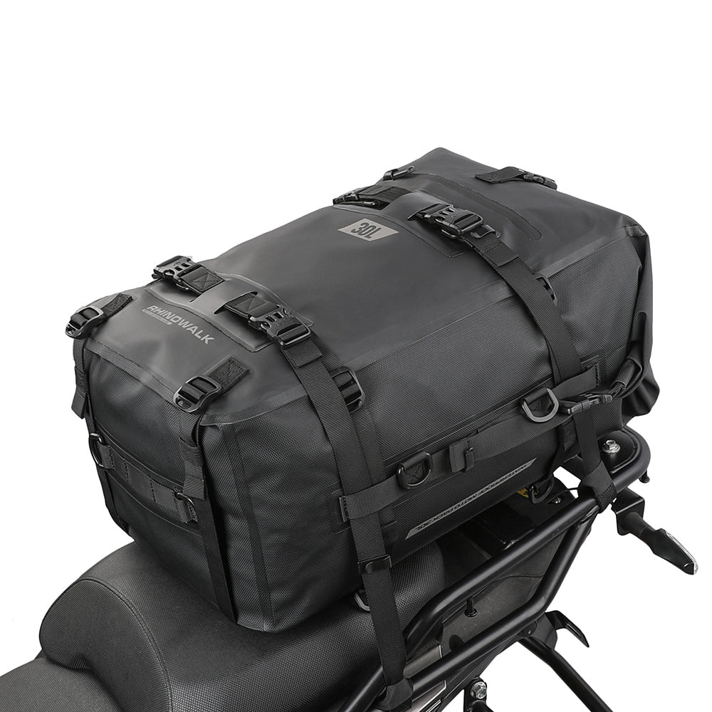 Rhinowalk 30L Waterproof Motorcycle Tail & Side Bag