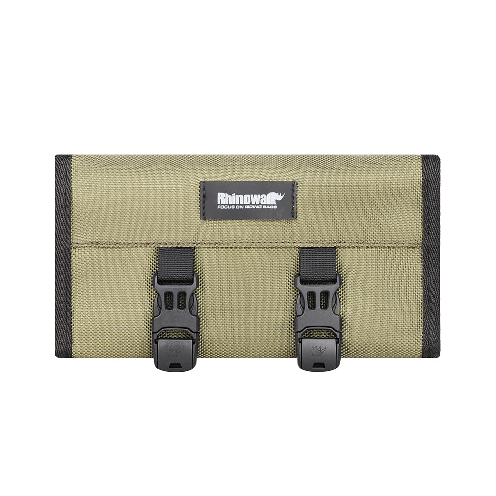 Rhinowalk Motorcycle Tool Roll Bag Portable Motor Saddlebags Side Tool Storage Bag Pouch Outdoor Travel Repair Working Tool MT103