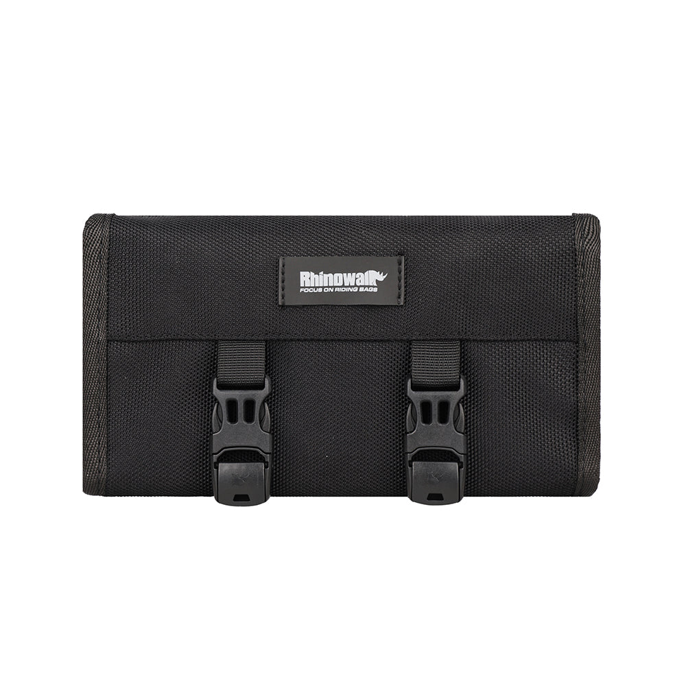 Rhinowalk Motorcycle Tool Roll Bag Portable Motor Saddlebags Side Tool Storage Bag Pouch Outdoor Travel Repair Working Tool MT103