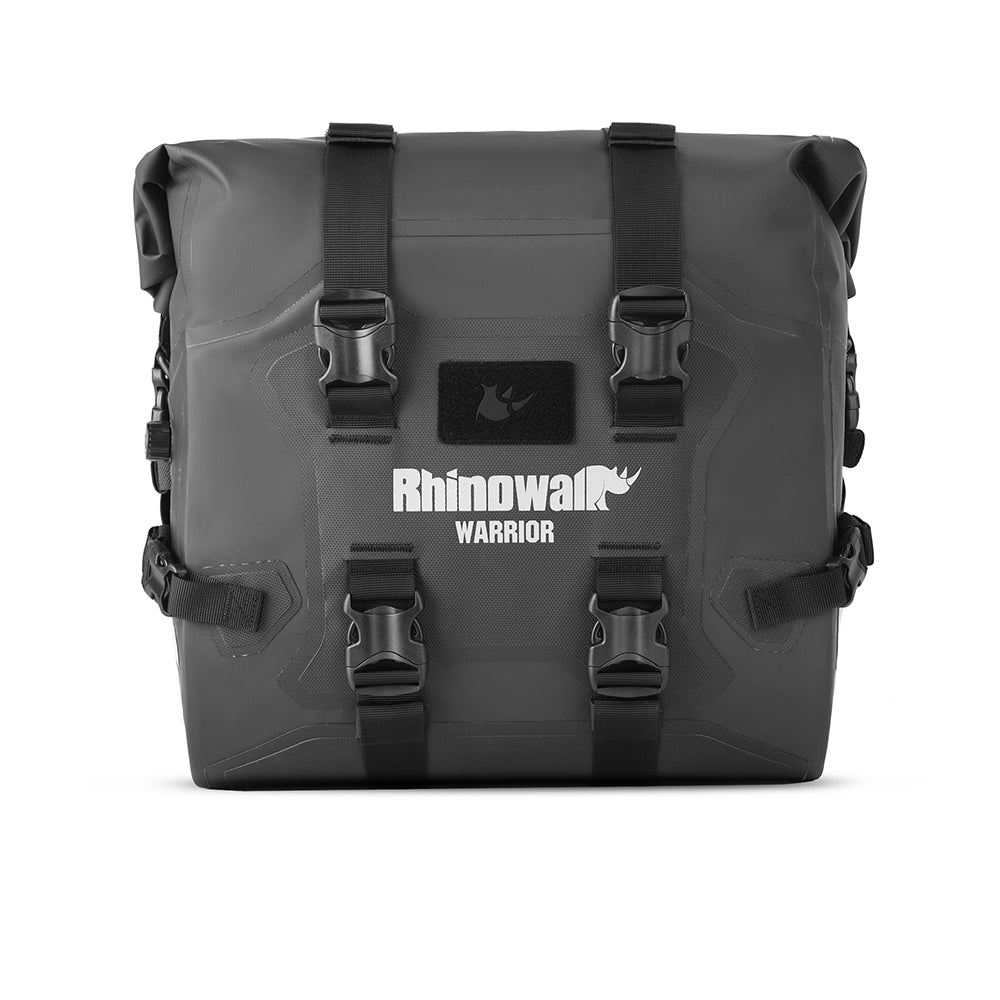 Rhinowalk Motorcycle Quick Release Side Bag 24L Waterproof 1 Or 2 PIece Motor Saddle Storage Bag With Support Board Air Valve MYS2406