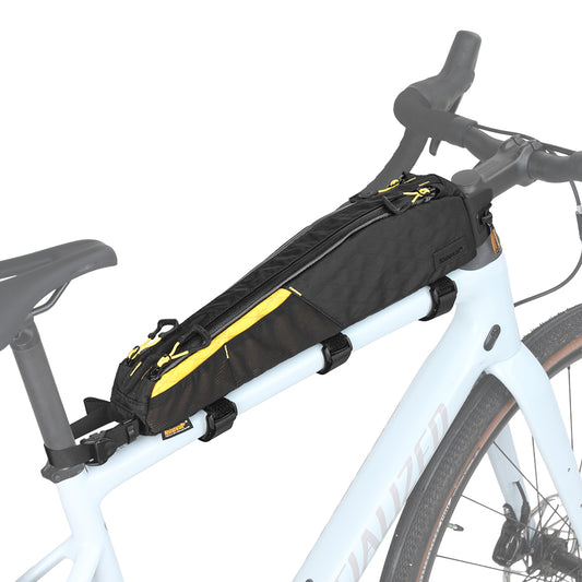 Rhinowalk Wilderness 2.1L Waterproof Bike Top Tube Bag - Adjustable Storage for Cycling
