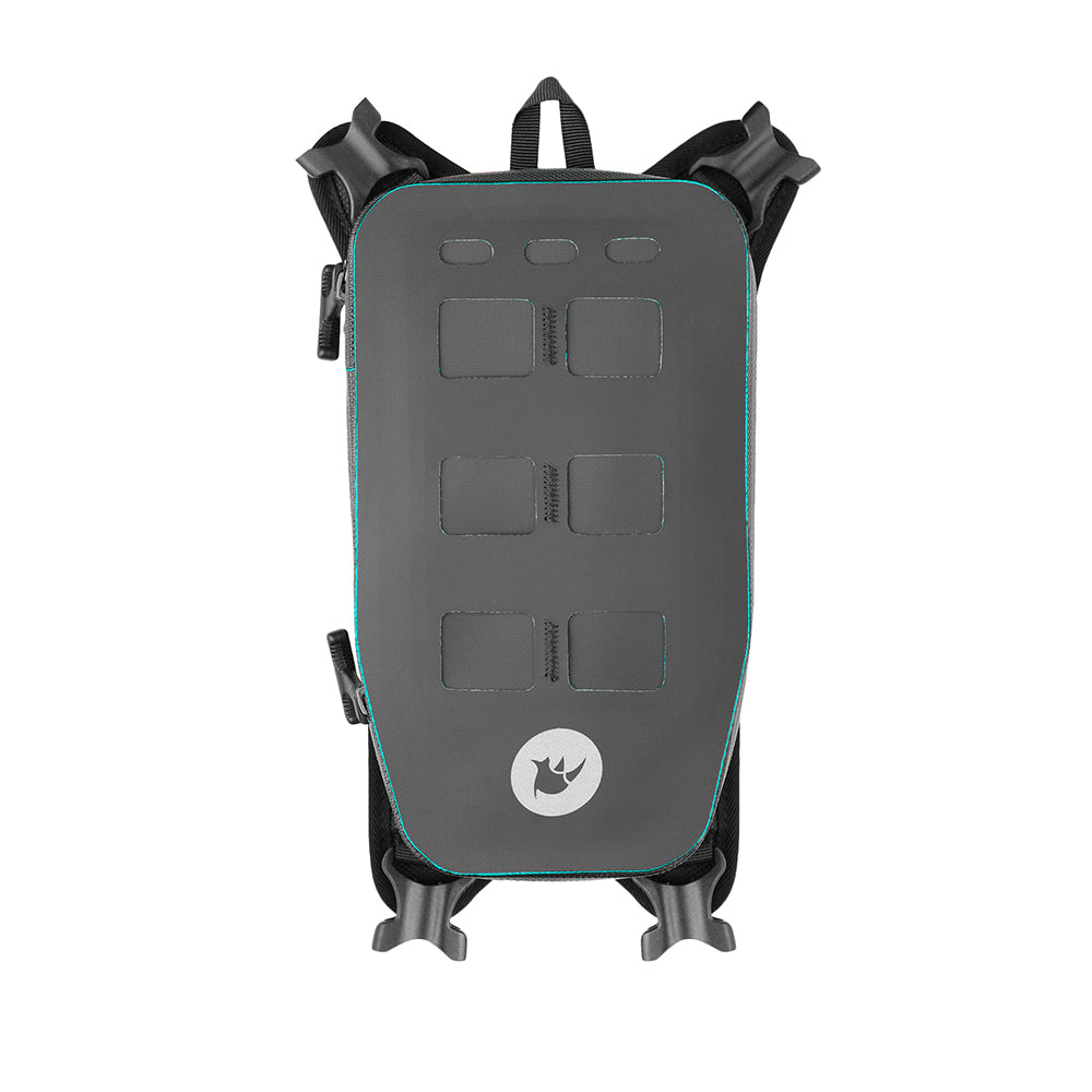 Rhinowalk Motorcycle Tank Bag With Removable Inner Liner MOLLE Top Flap 2L Waterproof Motor Front Storage MCY2601