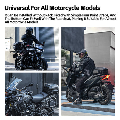 Rhinowalk Motorcycle Tail Bag Waterproof 23L-35L