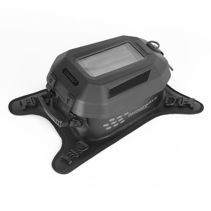Rhinowalk Waterproof Motorcycle Tank Bag - Hard Shell Fuel Tank Bag with Touch Screen Phone Pocket for Motorbike Storage