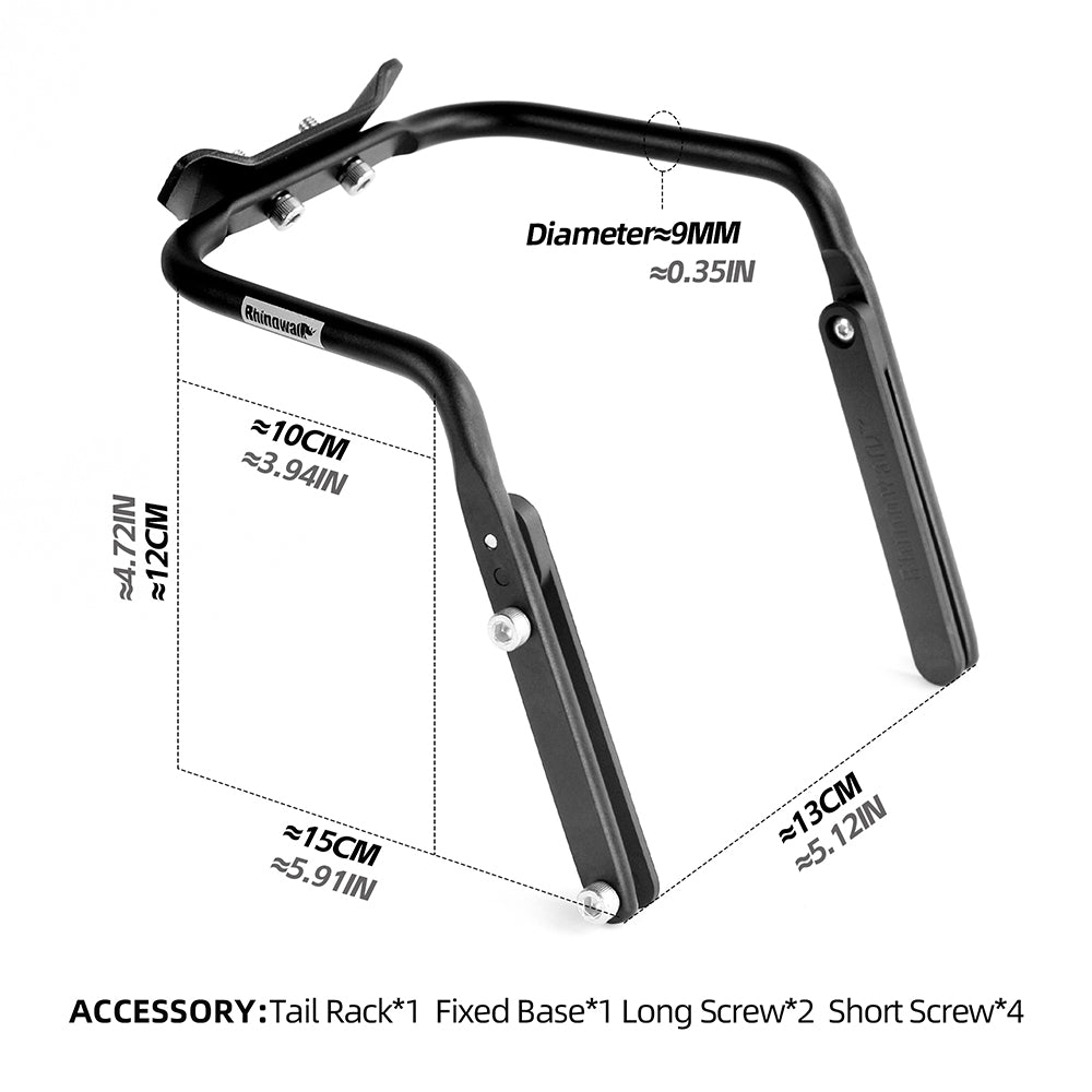 Rhinowalk Multifunctional Bike Seatpost Stabilizer – Saddle Bag Stabilizer & Water Bottle Mount Holder