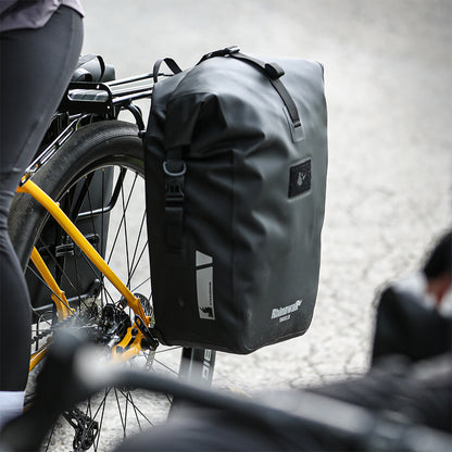 Rhinowalk Waterproof Bike Saddle Pannier - Quick-Release Bicycle Bag for Long-Distance Cycling Touring (6L-25L Sizes)