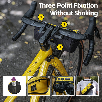 RhinoWalk Handlebar Bag: Secure, Spacious, and Engineered for Adventure