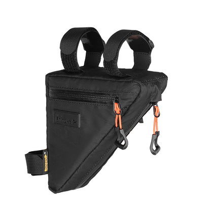 Rhinowalk Waterproof Bicycle Frame Bag - 0.9L Triangle Bike Bag - Triangle Bike Storage Bag with Zippers & Velcro Straps