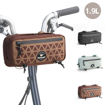 Rhinowalk Convertible Bike Handlebar Bag 1.9L - Multifunctional Sling Waist Pack for Folding/Road/Mountain Bikes BCT0209